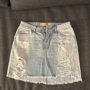 Hollister Denim Skirt Size 26